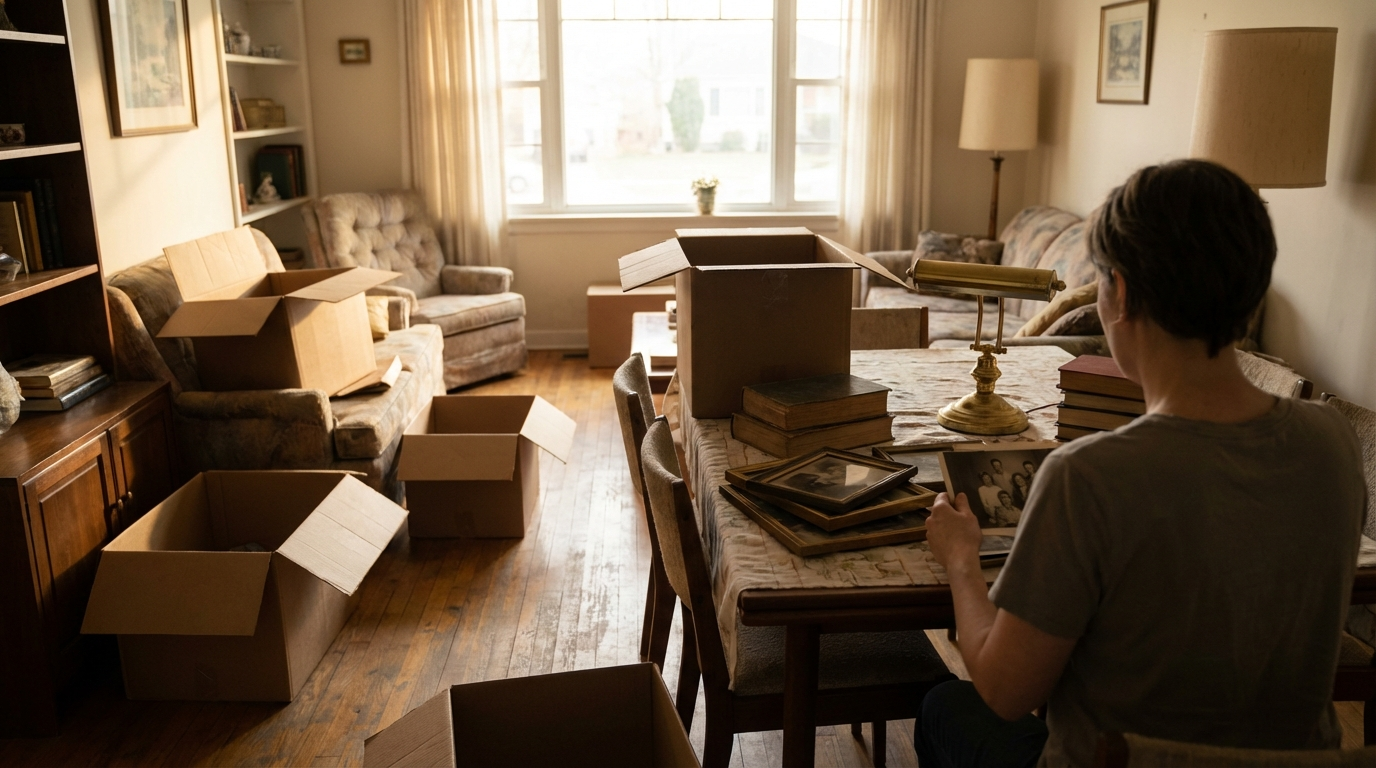 How to Sort Through a Deceased Parent's Belongings