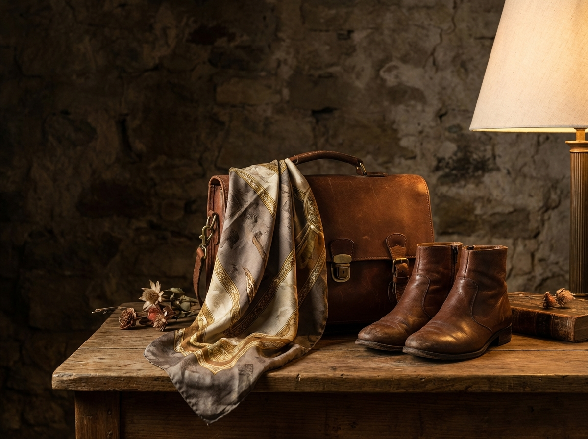 Vintage designer clothing identified by era and maker