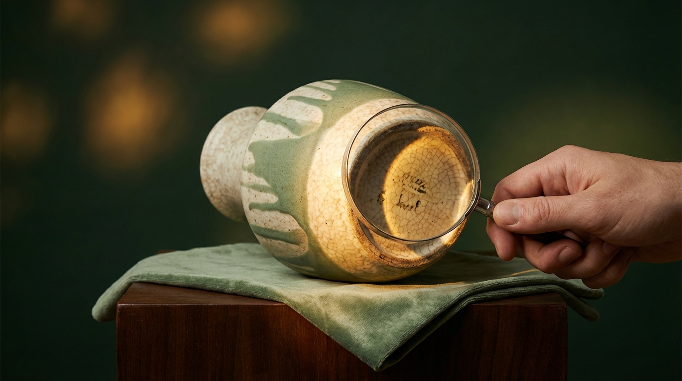 Patina app identifying a vintage object by maker era and materials