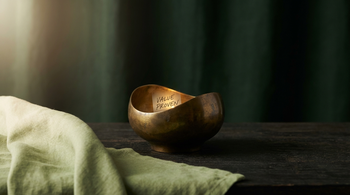 Vintage item with real market value revealed through expert appraisal
